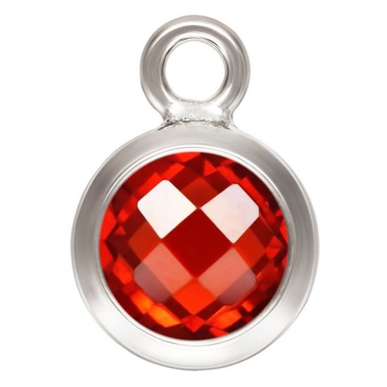 Wholesale Sterling Silver 6mm Bezel Charms