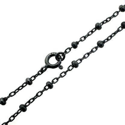 WHOLESALE OXIDIZED CHAIN NECKLACE