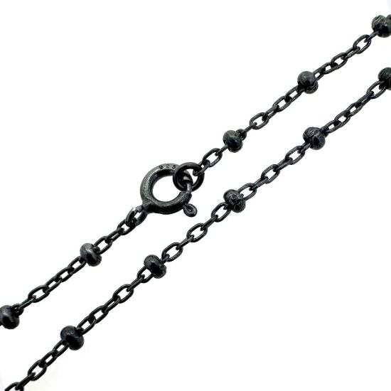 WHOLESALE OXIDIZED CHAIN NECKLACE