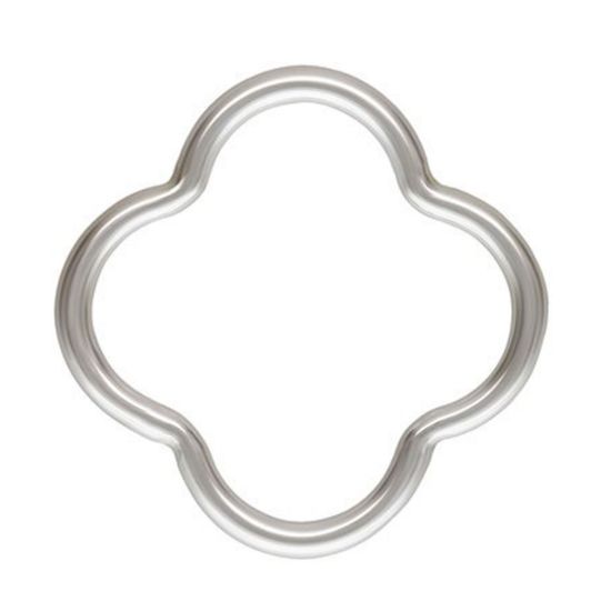 wholesale sterling silver permanent jewelry supplies-clover charms