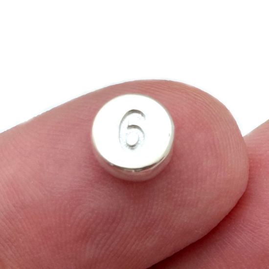 Wholesale Sterling Silver Bead Number 6