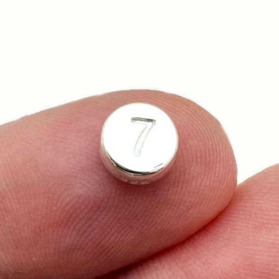 Wholesale Sterling Silver Bead Number 7