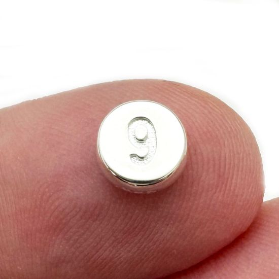 Wholesale Sterling Silver Bead Number 9