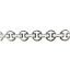 wholesale sterling silver bulk disc chain-permanent jewelry chain