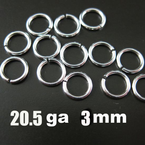 WHOLESALE JEWELRY MAKING FINDINGS- 3mm JUMP RINGS 