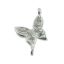 wholesale sterling silver jewelry making supplies -butterfly charms