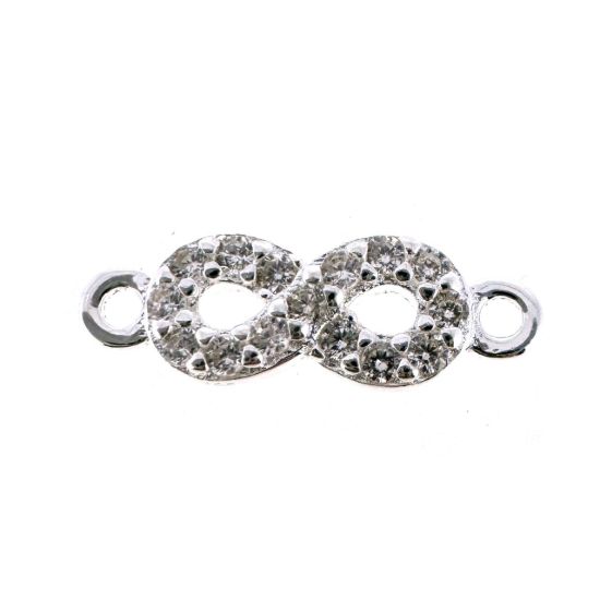 wholesale sterling silver jewelry making supplies -infinity charms