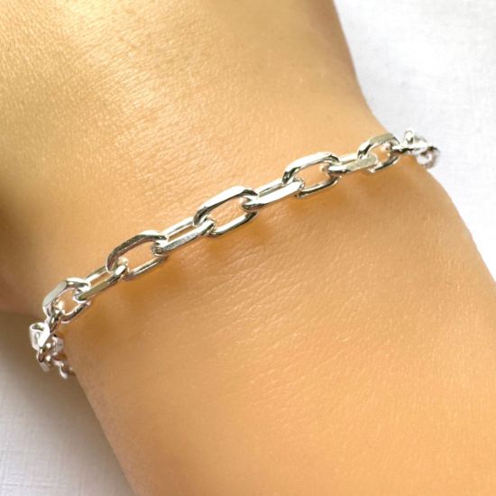 Wholesale Chain, 925 Sterling Silver Diamond Cut Box Chain, Bulk Chains by the foot