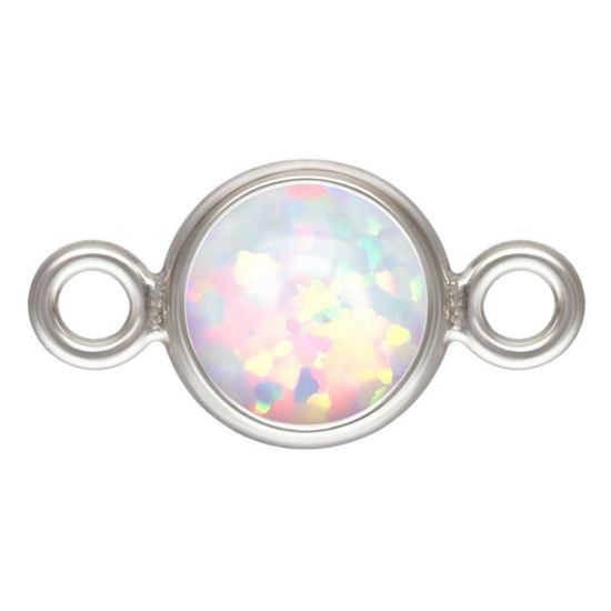 wholesale sterling silver charms connectors for permanent jewelry