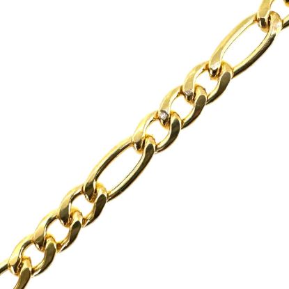 Wholesale 14K Gold Filled Bulk Chain-3mm Figaro Chain (sold per foot)