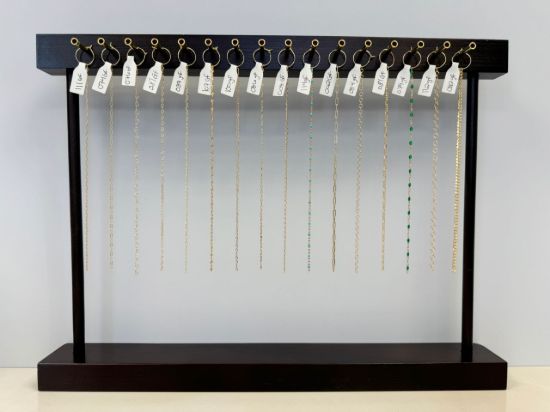 Wholesale 1/20 14k Gold Filled Chains Permanent Jewelry Starter Kit #2  - 16 Chain Styles 