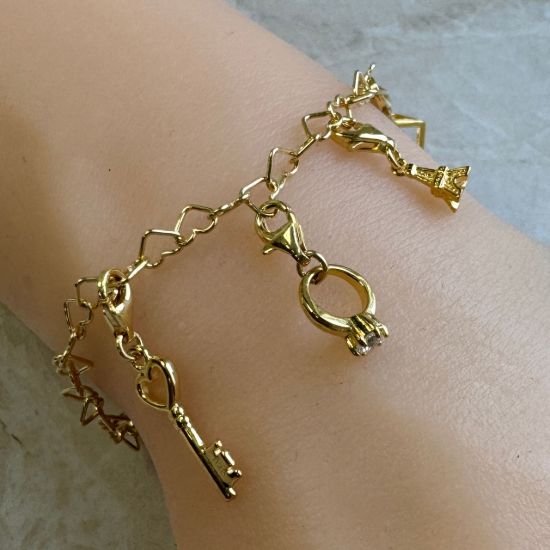 Wholesale Bracelet Charm Bar Kit #2 ADD ON Charms with Clasp