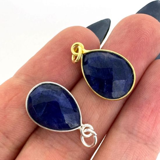 Wholesale Necklace Charm Bar Kit - 10*14 Small Teardrop Bezel - Pendant Kit #9