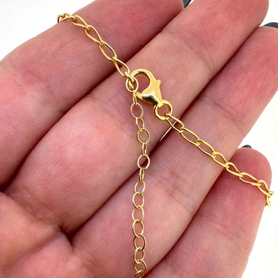 Wholesale 1/20 14K Gold Filled Finished Adjustable Curb Chain Jewelry - Diamond Cut Curb Chain