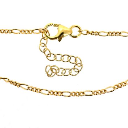 Wholesale 1/20 14K Gold Filled Finished Adjustable Figaro Chain Jewelry - 1.4mm Figaro Chain