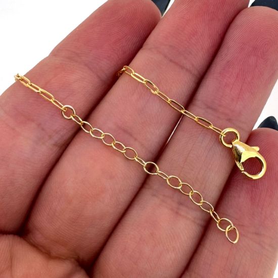 Wholesale 1/20 14K Gold Filled Finished Adjustable Box Chain Jewelry- Small Rectangle Box Chain