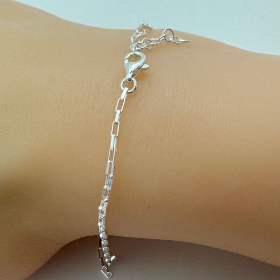 Wholesale 925 Sterling Silver Finished Adjustable Small Box Chain Jewelry - Small Long Box Chain