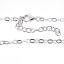 Wholesale 925 Sterling Silver Finished Adjustable Cable Chain Jewelry- Textured Cable Chain