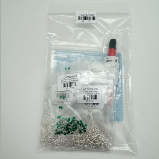 Wholesale 925 Sterling Silver Chains Permanent Jewelry Starter Kit #3 -16 Chain styles