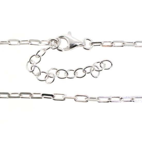 Wholesale 925 Sterling Silver Finished Adjustable Box Chain Jewelry - Diamond Cut Box Chain