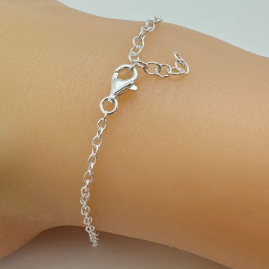 Wholesale 925 Sterling Silver Finished Adjustable Cable Chain Jewelry - Strong Cable Chain