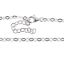 Wholesale 925 Sterling Silver Finished Adjustable Flat Cable Chain Jewelry - Diamond Shape Flat Cable Chain