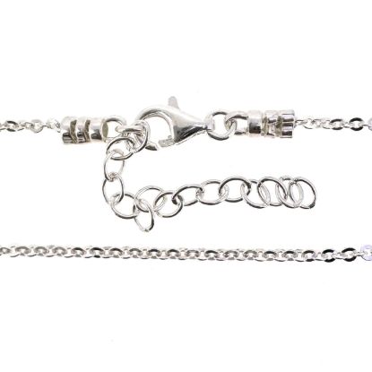 Wholesale 925 Sterling Silver Finished Adjustable Flat Cable Chain Jewelry - Small Flat Cable Chain