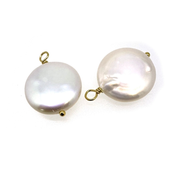 wholesale gold filled pearl charms