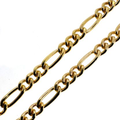 	Wholesale 1/20 14K Gold Filled Figro Chain 1.2mm by 1.8mm (sold per foot)