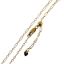 wholesale 14k gold filled adjustable necklace chains-3+1 cable chain 22"