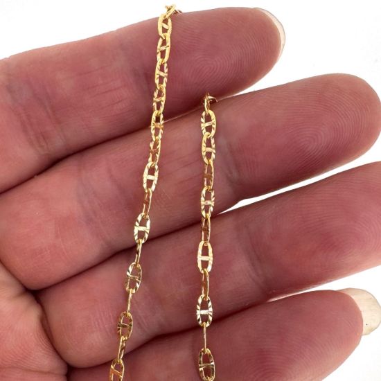 wholesale gold filled jewelry making chains for permanent jewelry