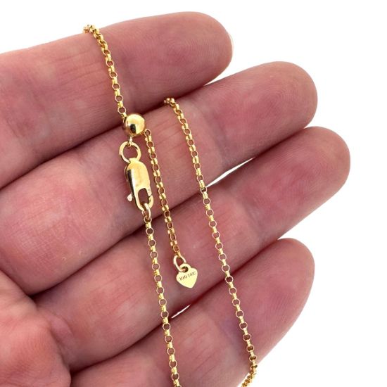 wholesale gold filled adjustable chain necklace