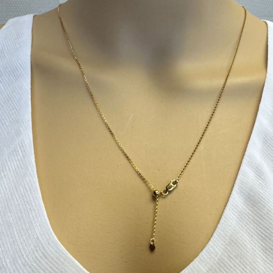 wholesale gold filled adjustable chain necklace