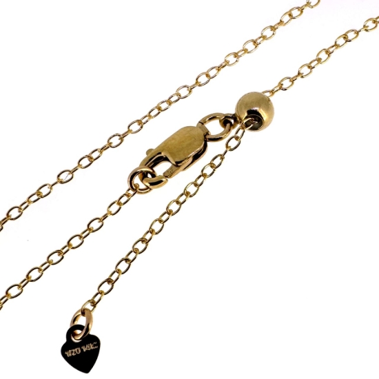 wholesale gold filled adjustable chain necklace