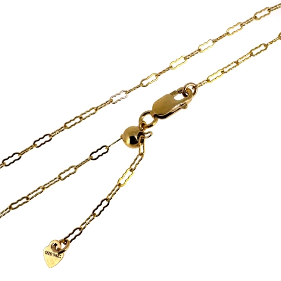wholesale gold filled adjustable chain necklace