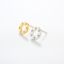 Wholesale Sample-order item - Sterling Silver or Gold Over Silver CZ Stone Button Studs-10mm