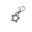 Wholesale 925 Sterling Silver Tiny Star CZ Stone Charm With Clasp