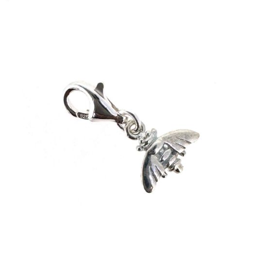 Wholesale 925 Sterling Silver Tiny Bumblebee Add On Charm With Clasp