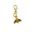 Wholesale Gold Over 925 Sterling Silver Tiny Bumblebee Add On Charm With Clasp