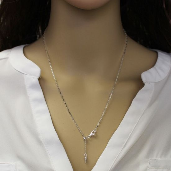 Wholesale Sterling Silver Adjustable Finished Chain - Small Box Chain