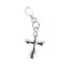 Wholesale 925 Sterling Silver Fancy Cross Charm With Clasp