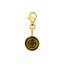 Wholesale Gold Over Sterling Silver Happy Face Charm With Clasp