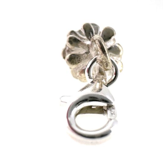 Wholesale 925 Sterling Silver Pine Cone Charm With Clasp