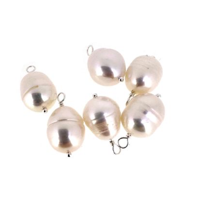 WHOLESALE freshwater pearl charms for jewelry making
