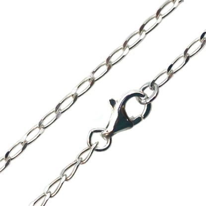 Wholesale Sterling Silver Diamond Cut Curb Necklace Chain, Wholesale Bulk Necklace Chains