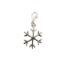 Wholesale 925 Sterling Silver Snowflake Charm With Clasp
