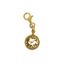 Wholesale Gold Over 925 Sterling Silver Clock Charm With Clasp