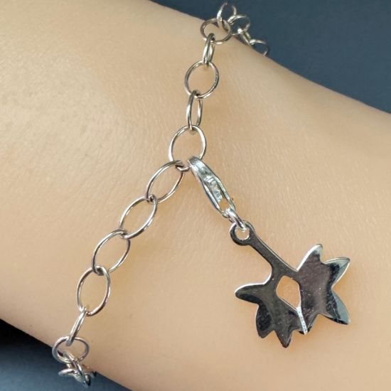 Wholesale 925 Sterling Silver Palm Tree Charm With Clasp