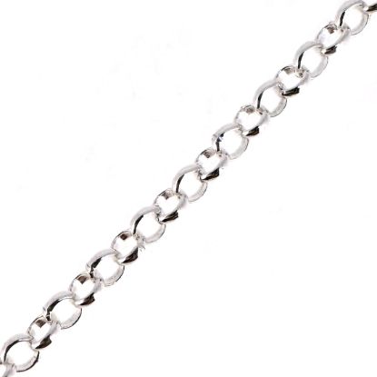 Wholesale Italian Sterling Silver Chains By the Foot- 2mm Rolo Bulk Chain