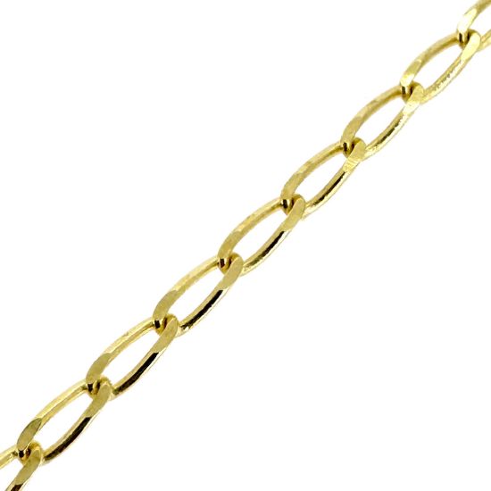 Wholesale Chain, Gold plated Sterling Silver 4mm Diamond Cut Curb Chain, bulk chain by the foot